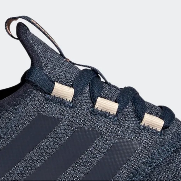 NEW Women's Adidas Cloudfoam Pure 2.0Shoes US 10 Crew Navy Metallic Halo Blush - Picture 6 of 7